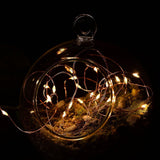 100 LED Fairy Lights Warm White String -  USB Copper Cable 10M MSC UK