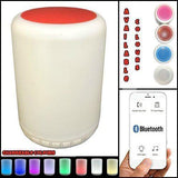 Smart LED Bluetooth Night Light Speaker 5W Wireless Hanging Travel Lamp Portable