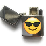 MSC - Emoji Smoking Pipe, Discreet Stealth Cool face Tobacco Smoking Pipe + 5 Steel Pipe Screens (1 Pack) Cool