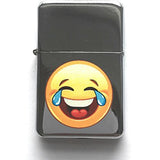 MSC - Emoji Smoking Pipe, Discreet Stealth Crying face Tobacco Smoking Pipe + 5 Steel Pipe Screens (1 Pack) Cry